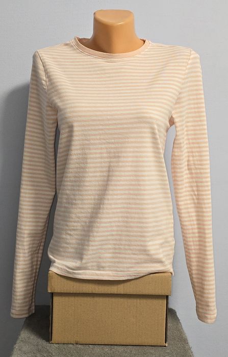 Жіночі лонгсліви (білий + смугастий)