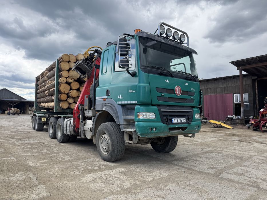 Продам TATRA PHOENIX Euro 5 6х6 лісовоз