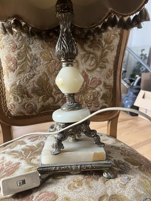 Lampa stojaca  mosiezna