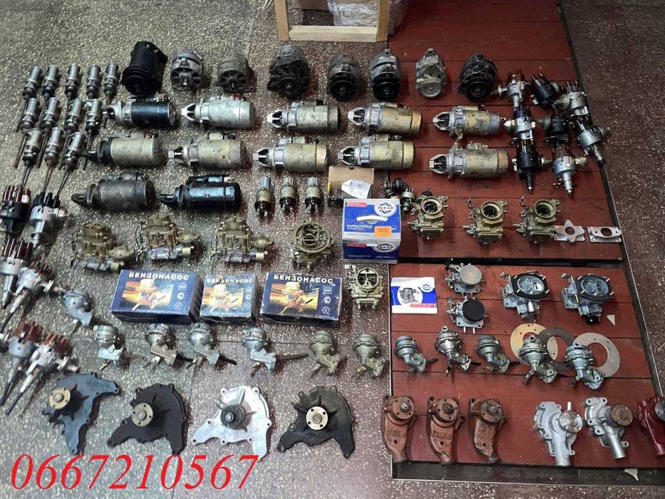 Запчастини СССР Уаз, Газ 51, Газ 52, Газ 53, Газ 69, Газ 3307, Зіл