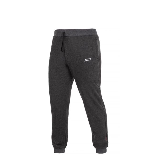 Spodnie dresowe męskie ze ściągaczem,dresy, M/170 czarne,grafit,granat