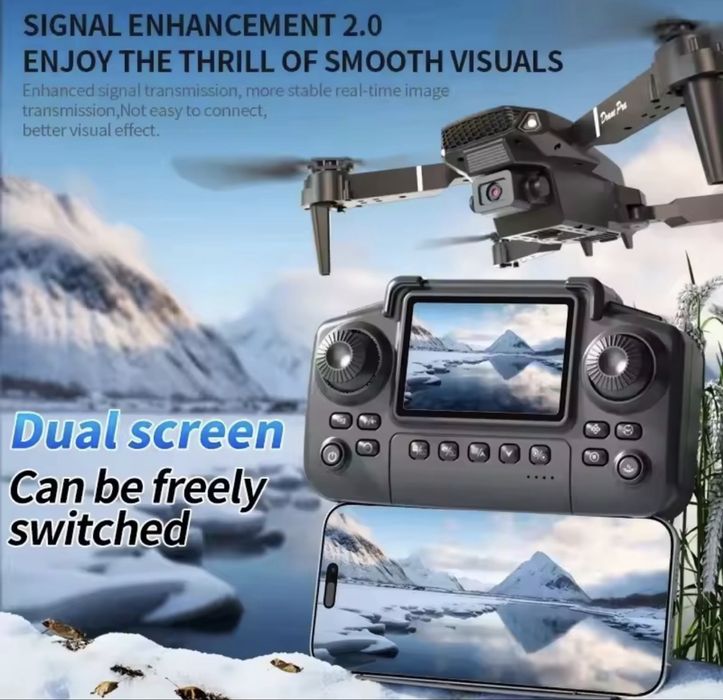 Drone com 2 cameras e ecra no comando439509665238886401