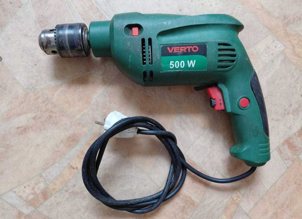 Дрель ударна Verto 50G502 - 500 W Б/у