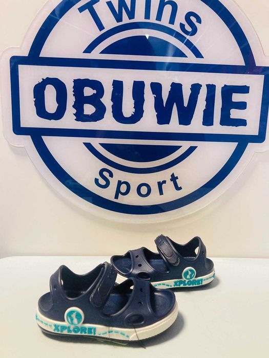 Coqui sandały sandałki plażowe piankowe 22  - 24 wyprzedaż