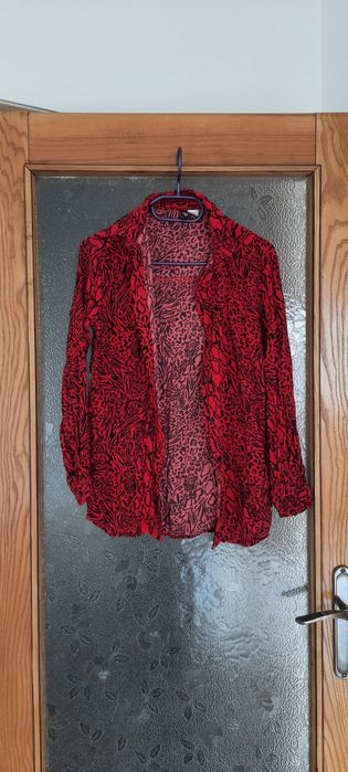 Czerwona koszula H&M XS