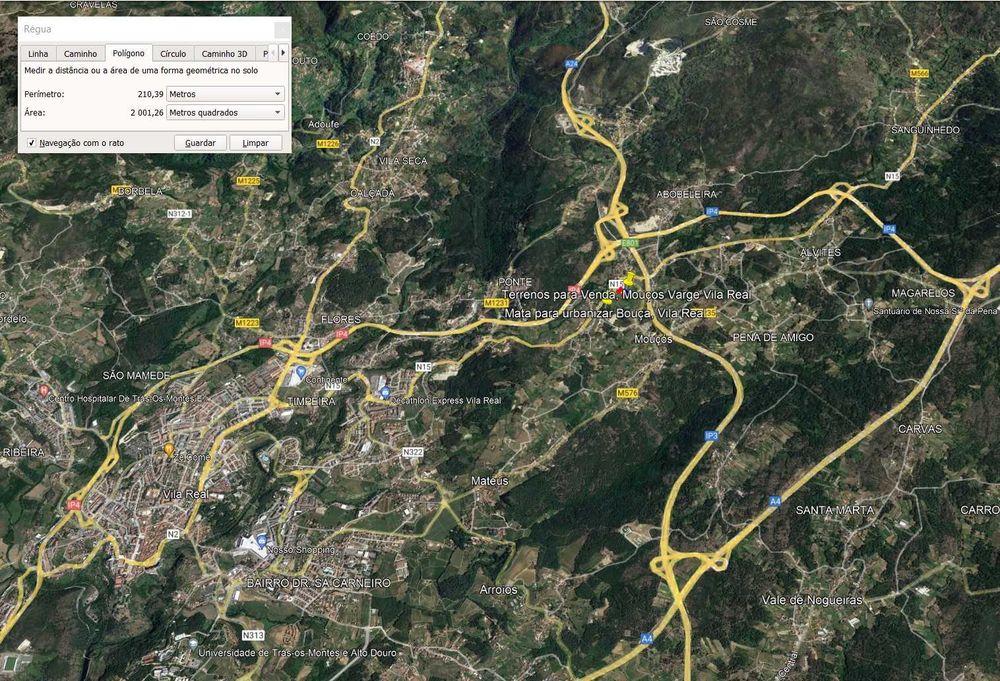 Terreno 7141 m2 para Moradia moderna- Quintinha!
