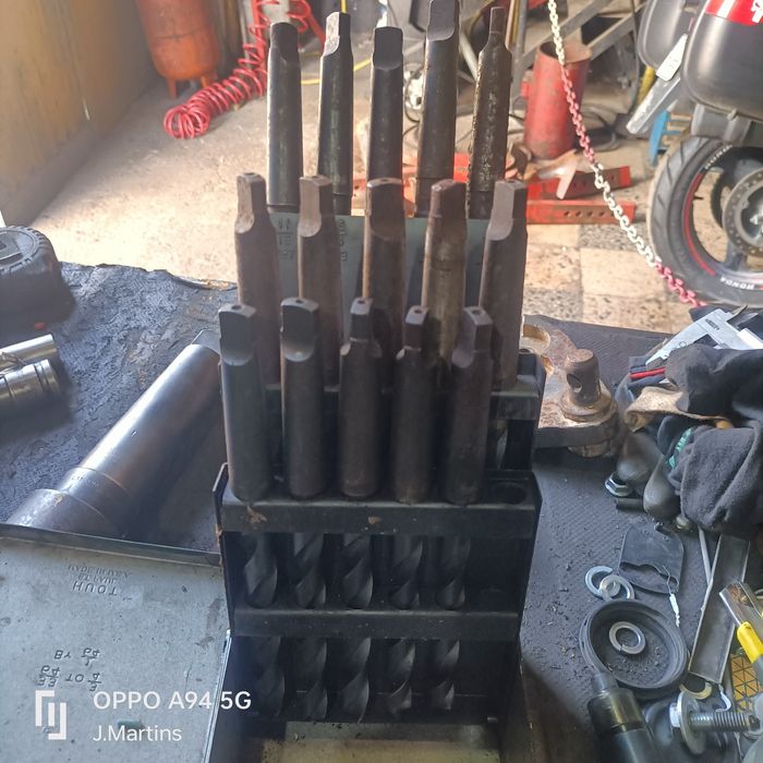 Conjunto  15 brocas em polegadas