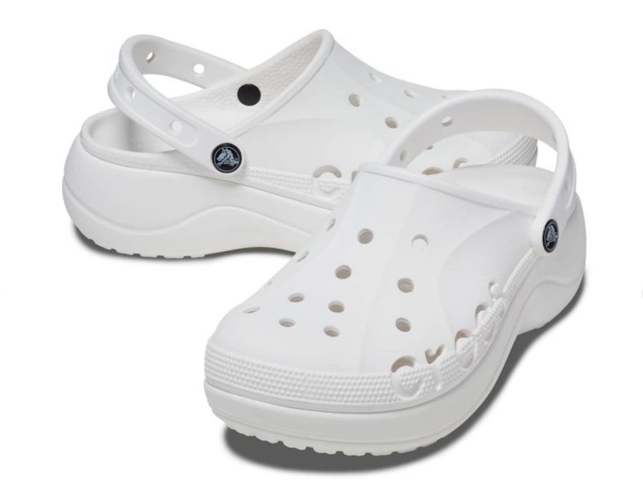 Crocs Baya Platform жіночі,білі,US 7 (37-38)