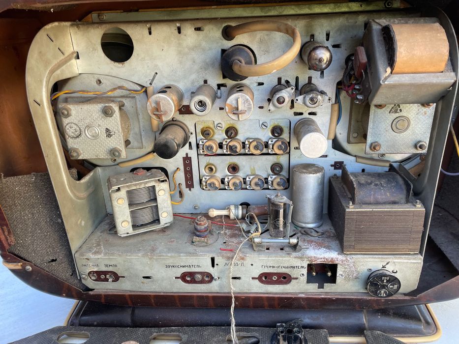 Звезда 54 винтажный ламповый радиоприемник радио