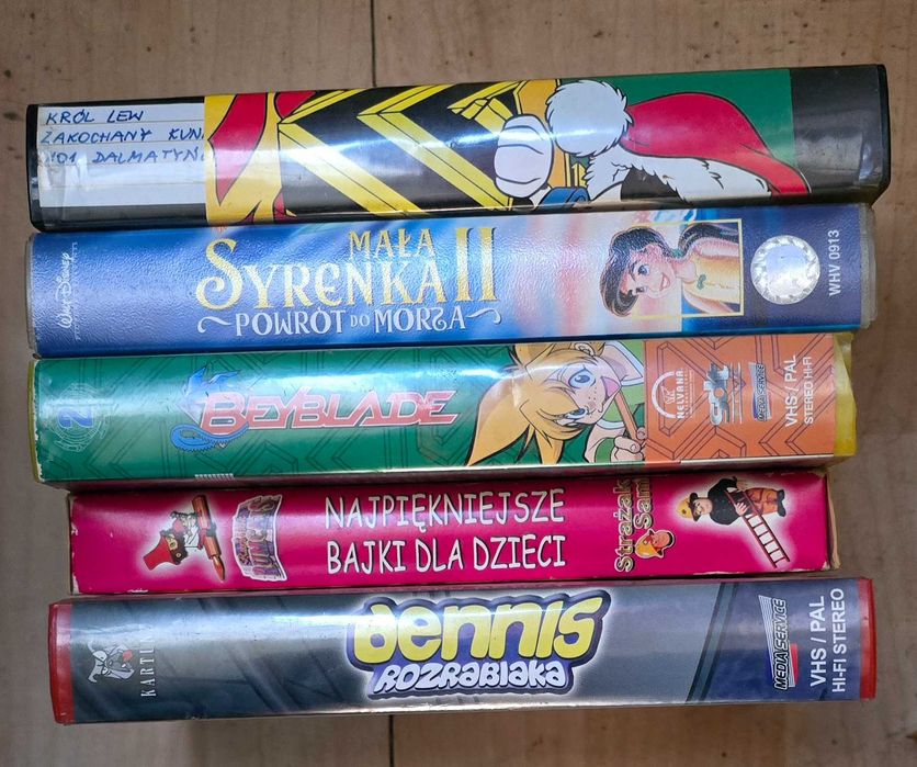Sprzedaje kasety VHS