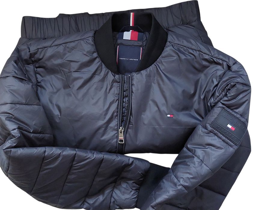Tommy Hilfiger nowa kurtka ocieplana męska r. M bomber
