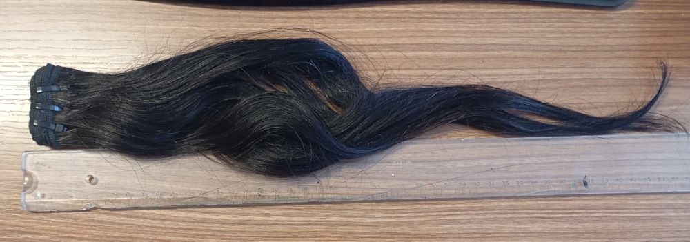 Cabelo humano verdadeiro