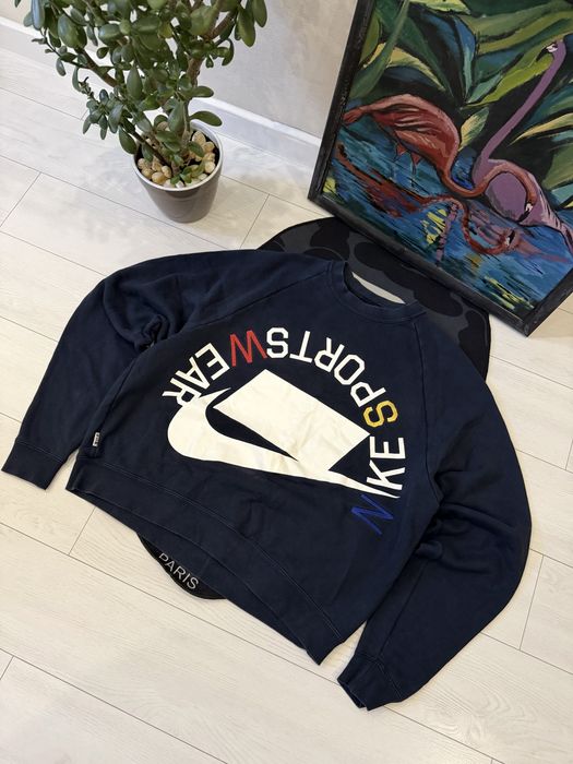 Кофта світшот nike nsw big swoosh logo оригінал