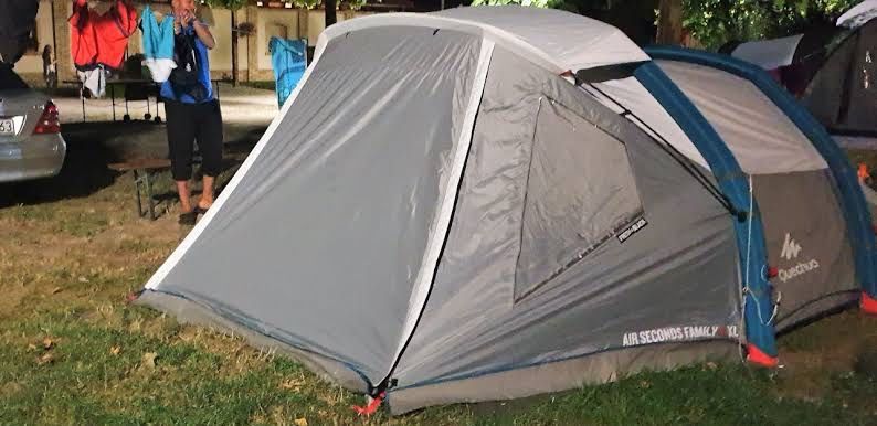 Namiat Quechua Air Seconds 4 XL Fresh&Black