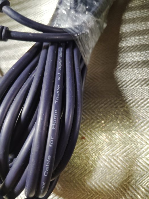 Profesjonalny przewód kabel RCA chinch cinch 5 m