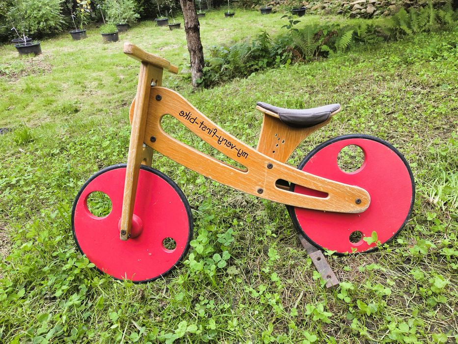 Rowerek Biegowy Drewniany