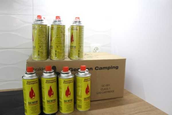 kuchek gazowa turystyczna mini i karton kartuszy