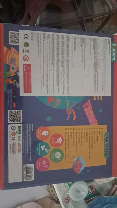 Fazer velas com crianças