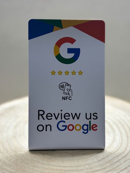 PLACAS DE AVALIAÇÃO DO GOOGLE