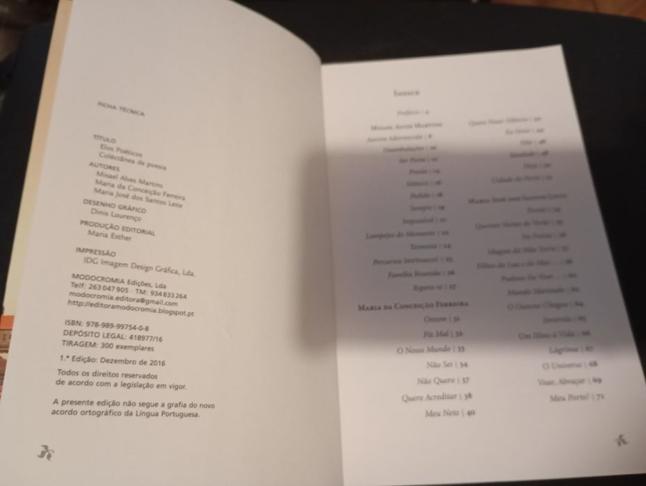 Livro "Elos Poéticos"