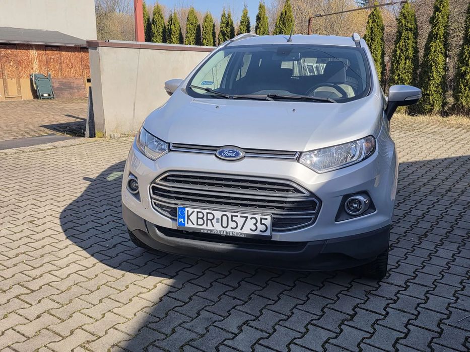 Ford EcoSport NowyRozrządFakturaLedyCyfrowyWyświetlaczGrzaneFoteleAlusyPrzebiegMały