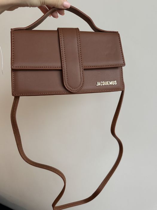 Torebka Jacquemus brązowa carmel