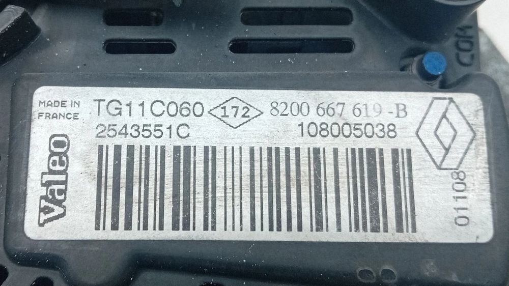 Alternador RENAULT Megane II (BM0/1_, CM0/1_)