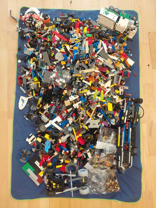Klocki lego różne części elementy 9,6 kg