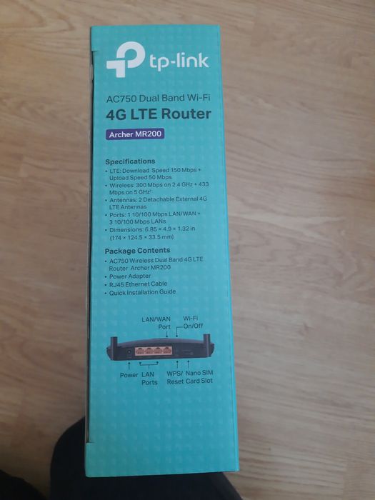 Router TP-LINK AC750 4G LTE
