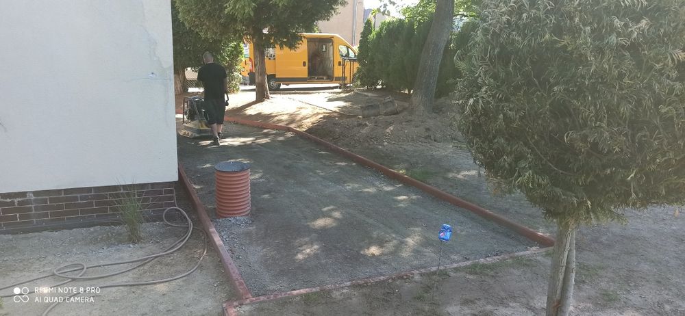 DAR-KOP Mini koparka koparko ładowarka prace ziemne kostka  rozbiórki