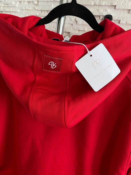 Project Runawy lemonada nowy set dres red bluza zip spodenki