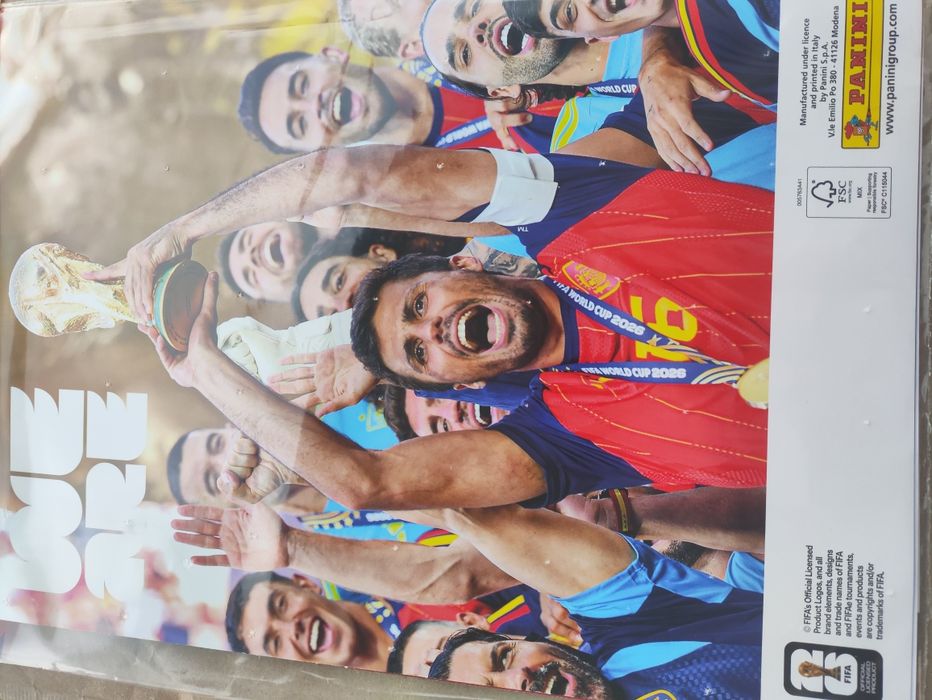 Panini winner set poster 30 naklejek wc 2026