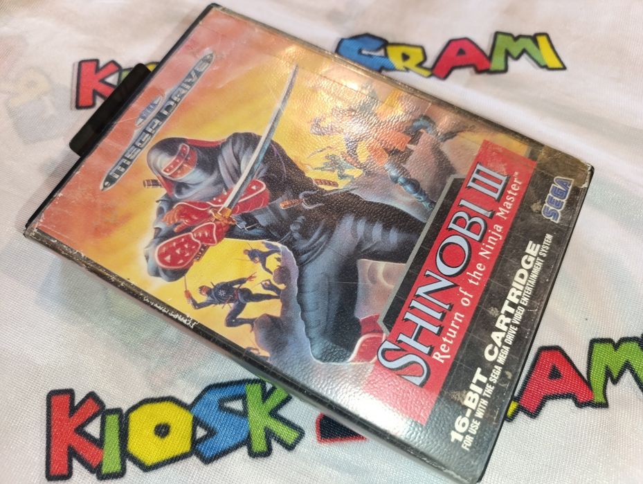 Shinobi III Return Of The Ninja Master Sega Mega Drive testowana
