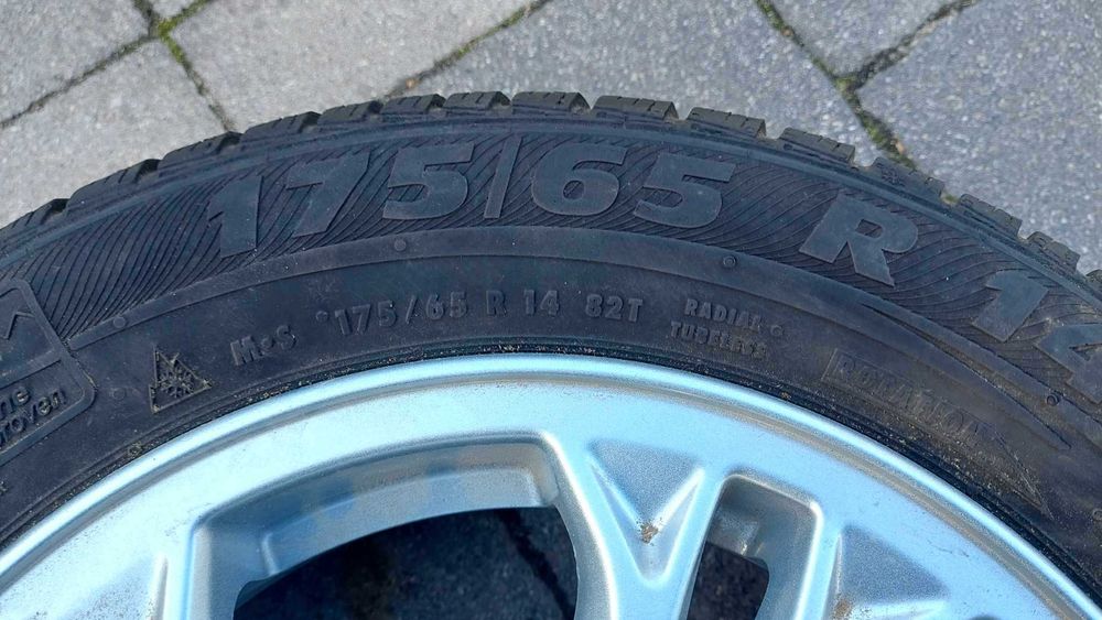 Opony +Alu-felgi - 4 OPONY ZIMOWE Semprit Master-Grip 175/65 R14" 82 T