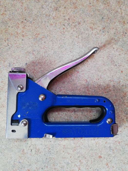 Степлер будівельний SIGMA 4-14 мм синій