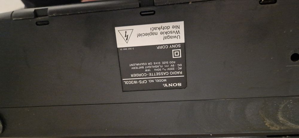 sony cfs-w303l 80zl