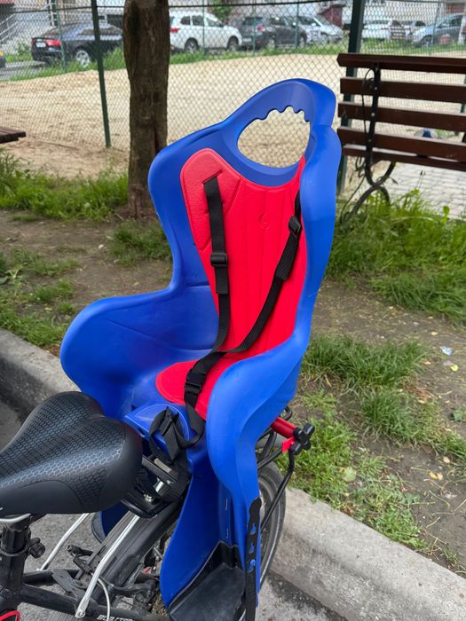 Велокрісло HTP design Elibas Т дитяче на раму синє