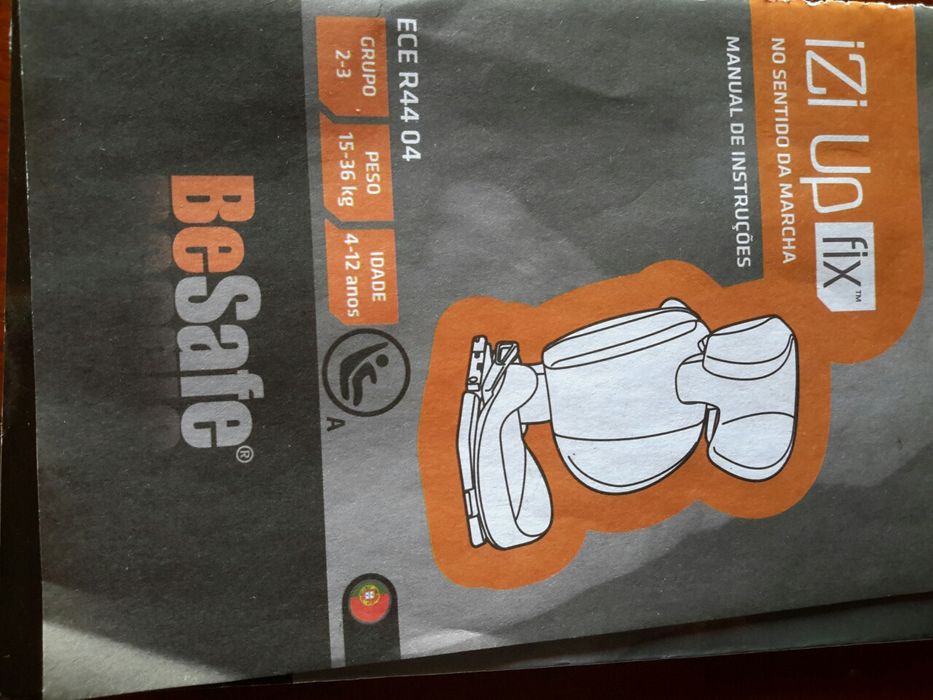 Cadeira auto de transporte de crianças.Novo preço  de 4 a 12 anos