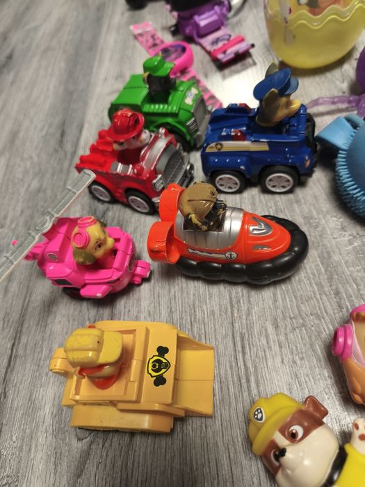 Набір лот пакет іграшок для дівчинки щенячий патруль свинка пеппа