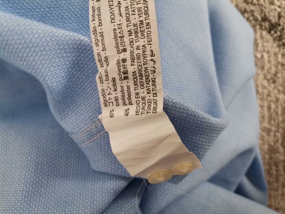 Koszula młodzieżowa niebieska Zara