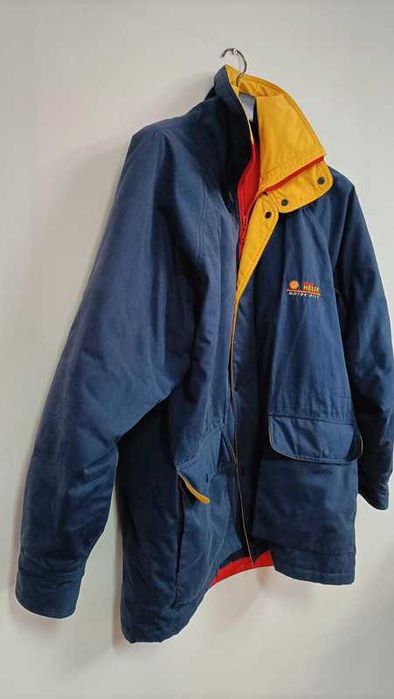 Casaco Parka Shell Vintage Racing