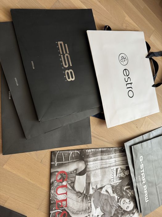 Брендовые пакеты Hugo/g-star/estro/reiss/ace/dutti/marccain/guess/