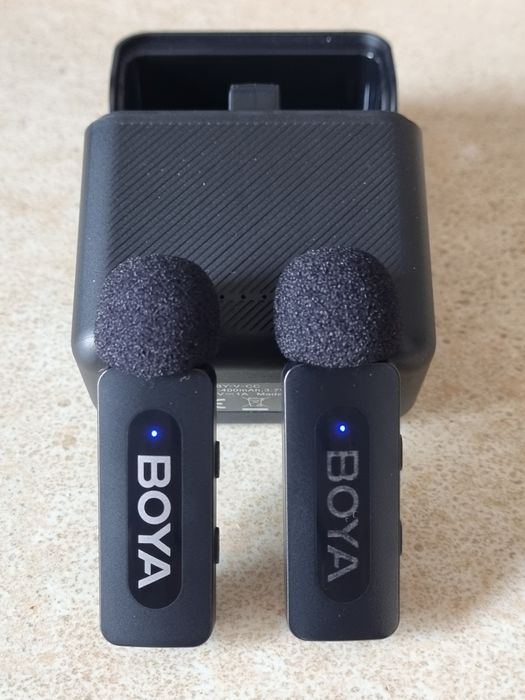 Бездротовий петличний мікрофон BOYA BY-V30