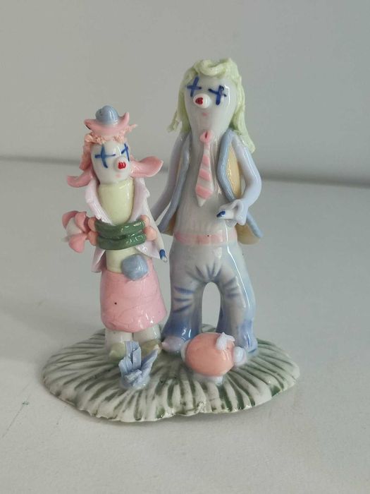 Статуэтки Клоун фарфор