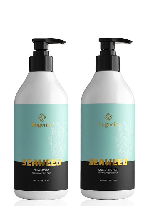 Bogenia шампунь та кондиціонер для волосся Seaweed зміцнення та зволож