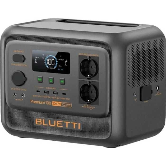 Зарядна станція BLUETTI Premium 100 V2 2000W 1024Wh (PR100V2) Нова запакована є 2шт