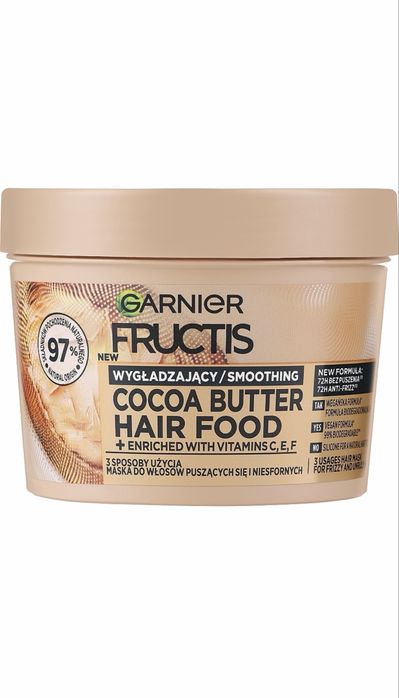 Маска для волосся garnier какао