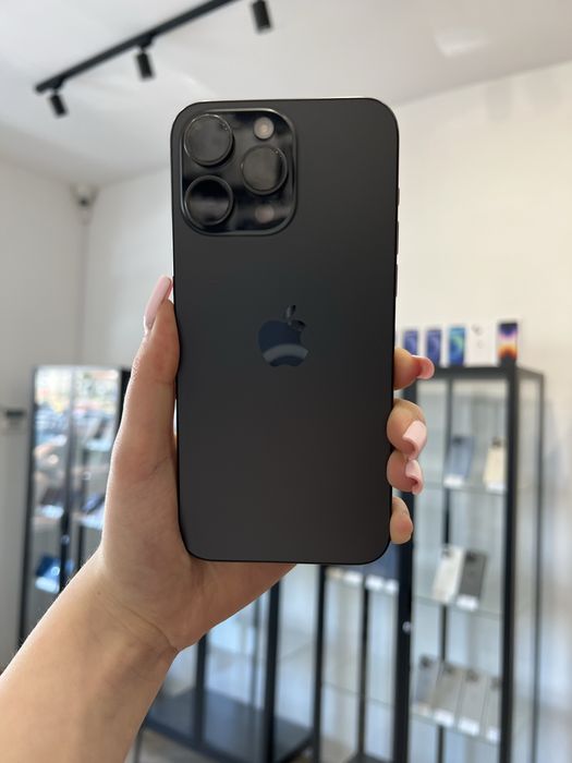 Telefon iPhone 15 PRO MAX 256GB Czarny Apple Gwarancja iTrade