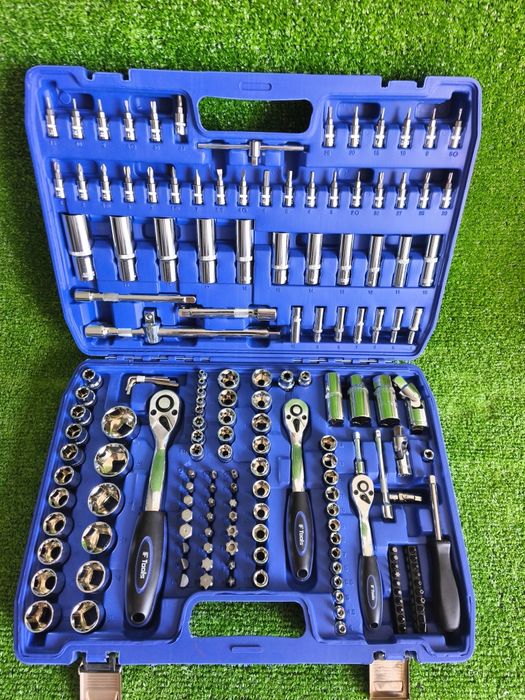 Mala de ferramentas roquetes 172pcs Chrome vanádio