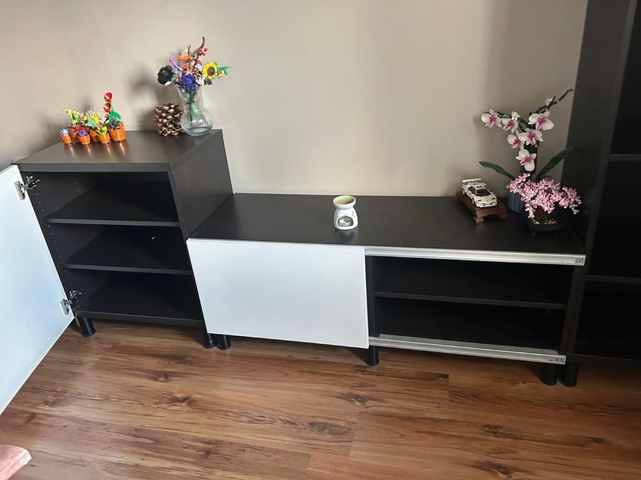 Meble IKEA  biale fronty połysk